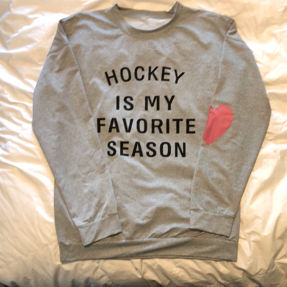 Hockey mom sweater
